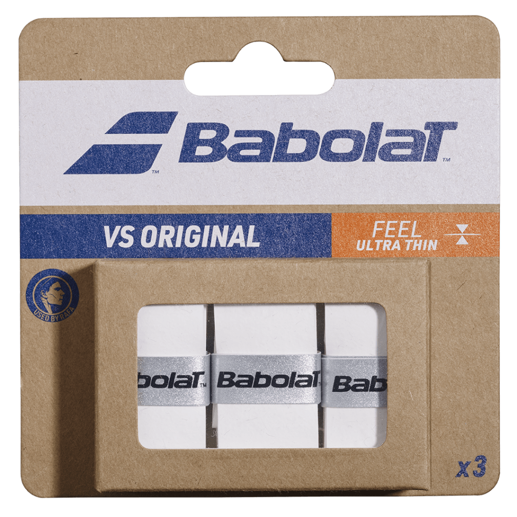 Babolat VS Original overgrip 3-pack - White