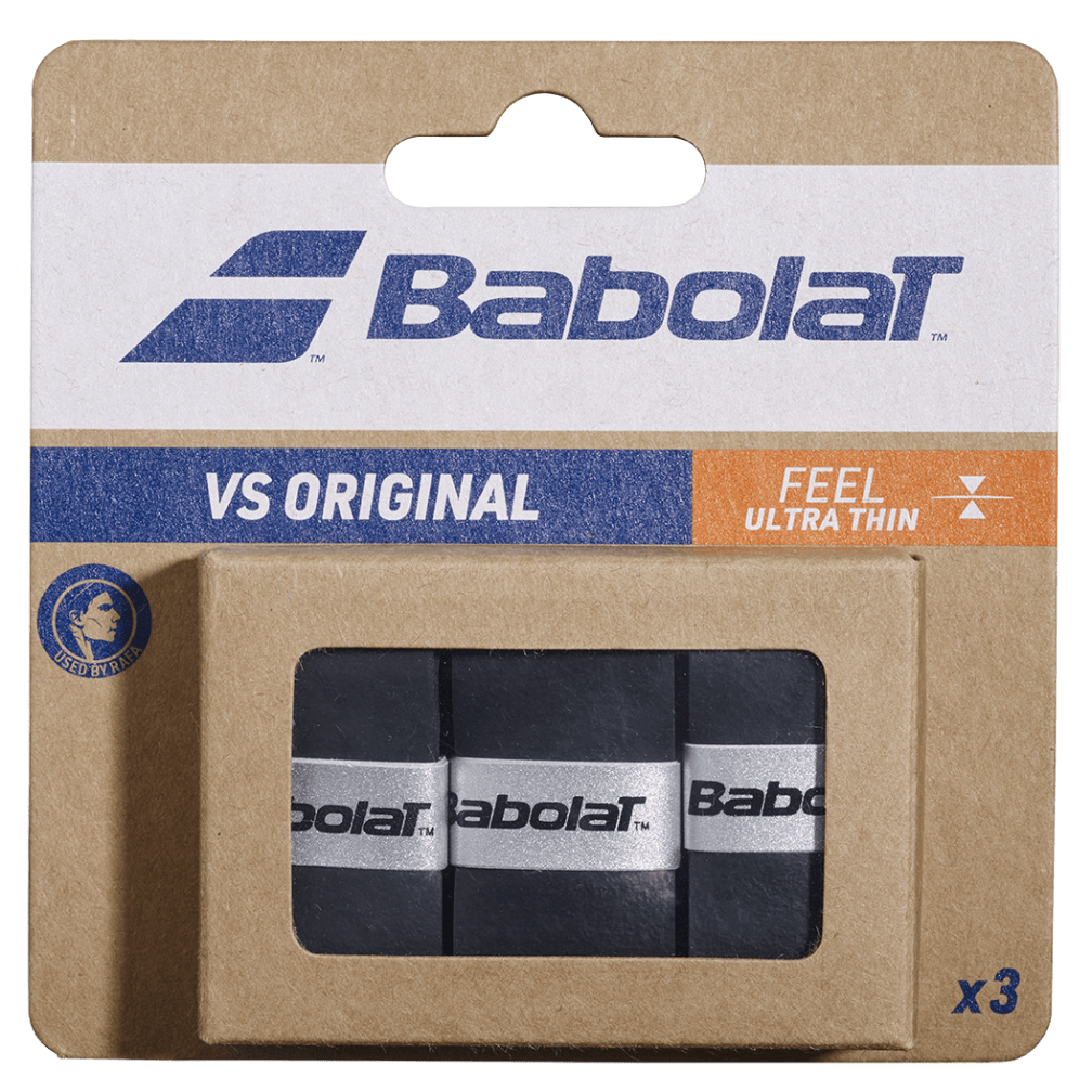 Babolat VS Original overgrip 3-pack - Black