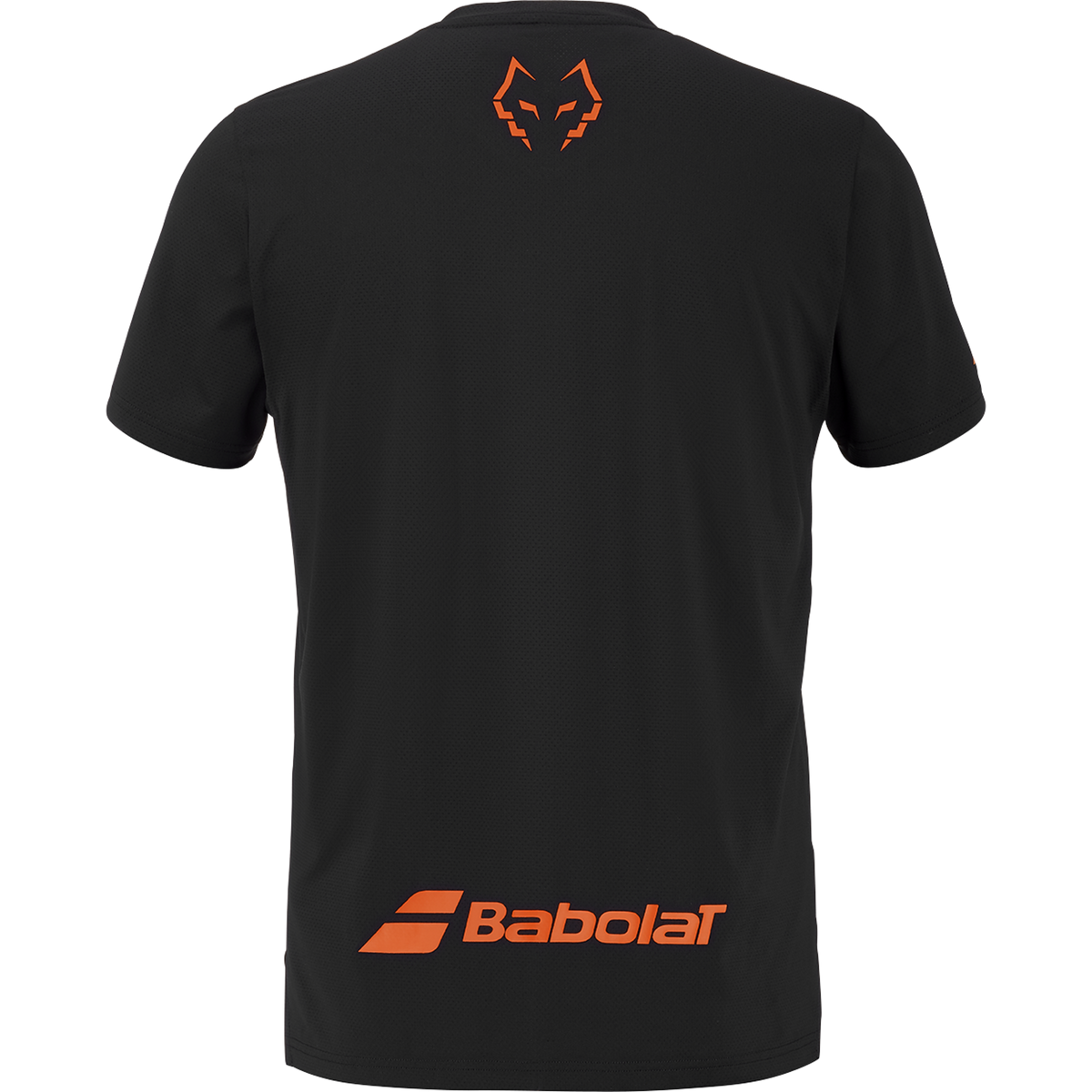 Babolat Crew Neck Tee Lebron in black, back view