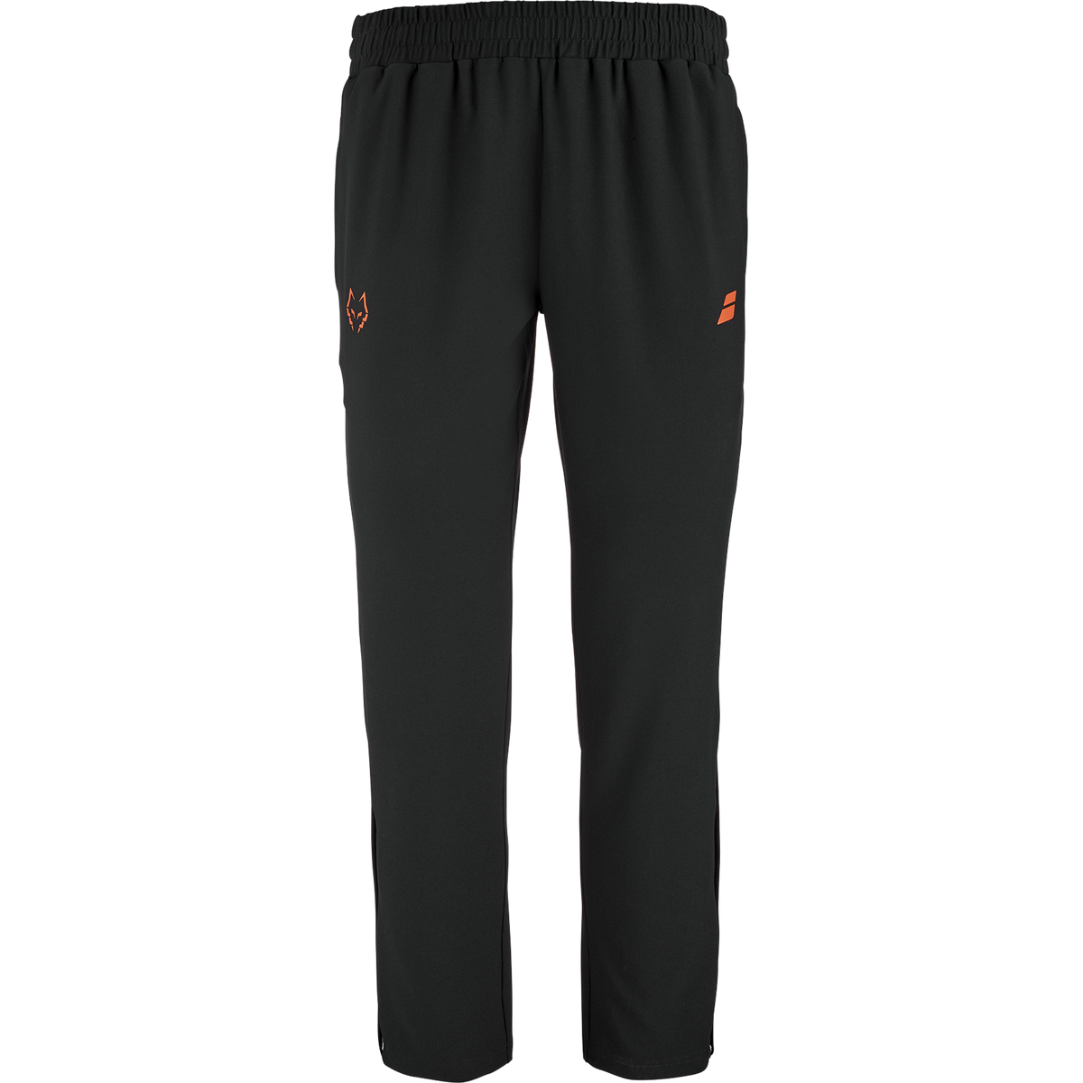 Babolat Pant Tech Lebron in black, front view