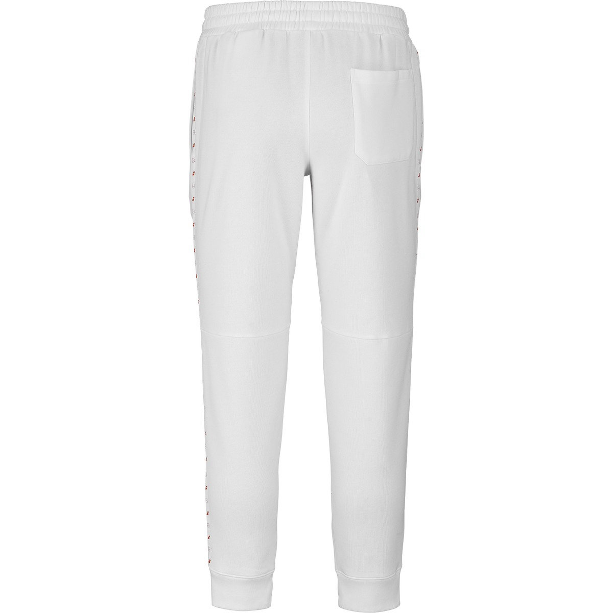 Babolat Sweat Pant Lebron in white, back view