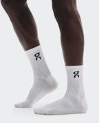 On Logo Sock High 3-Pack White