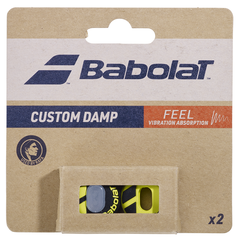 Babolat Custom Damp X2 - Noir Jaune 142