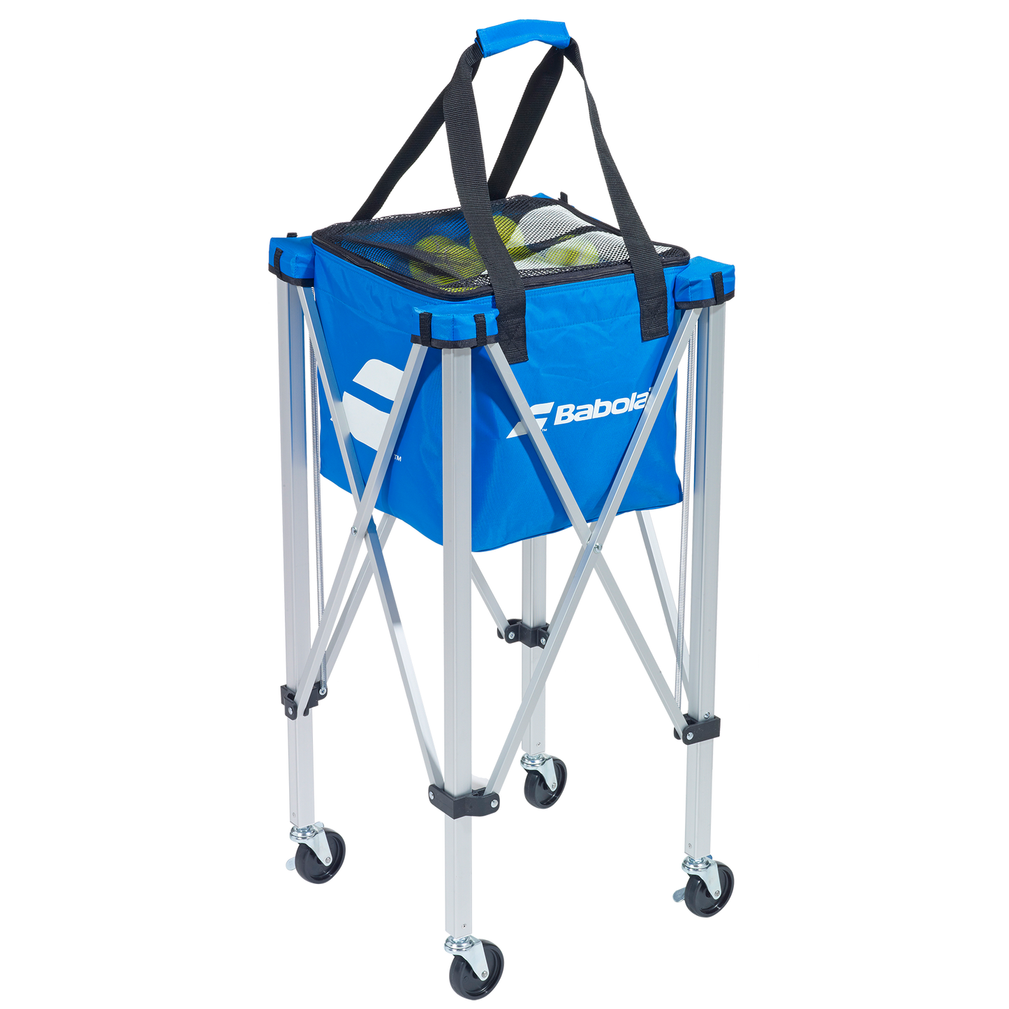 Babolat Wheeled Ball Basket - Blue 136
