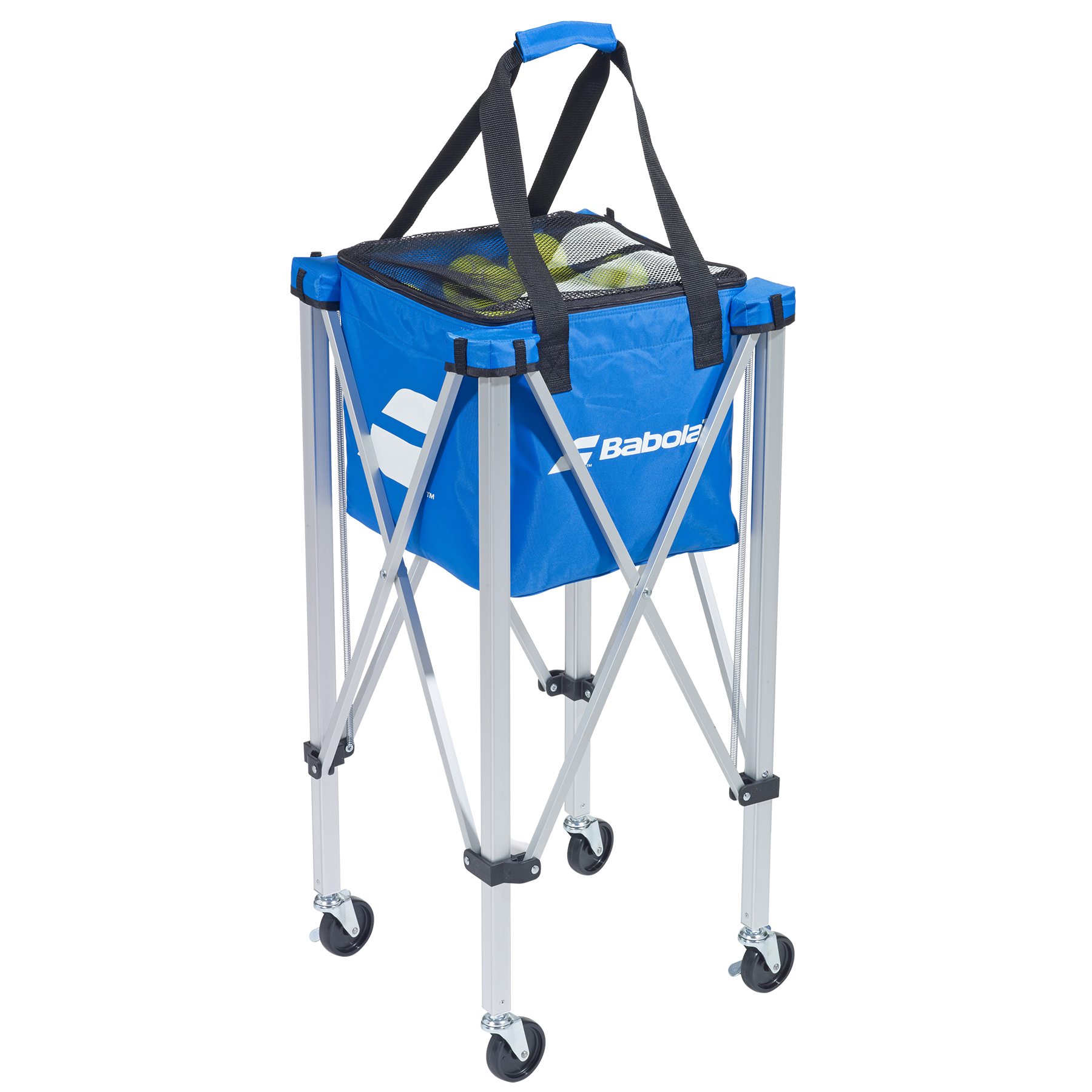 Babolat Wheeled Ball Basket - Blue 136