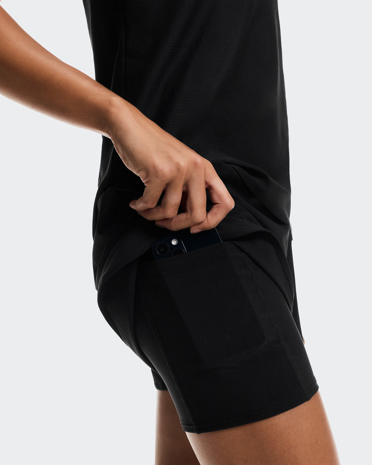 On 3" Court Shorts 2-in-1 Women's Black