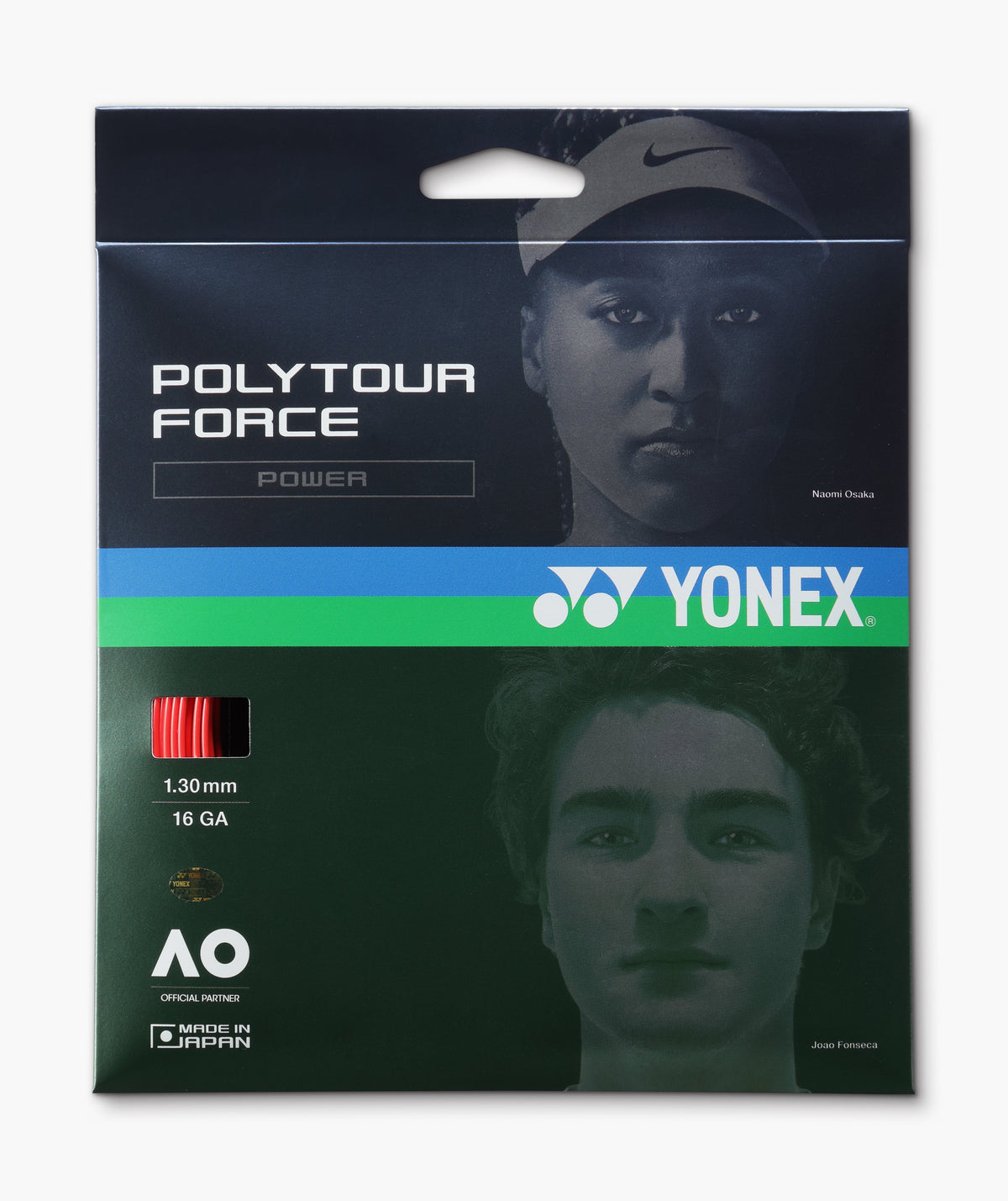 Yonex Poly Tour FORCE 120 200m reel - Black