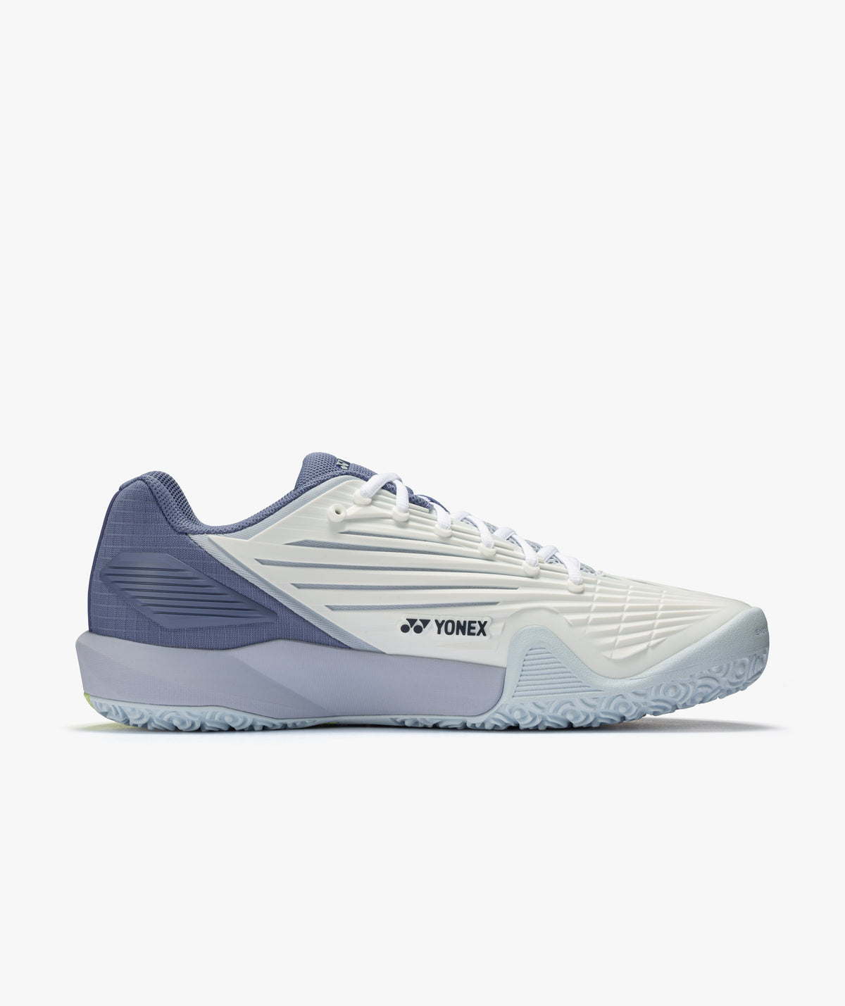 Yonex Eclipsion 5 Clay White/Purple - angle