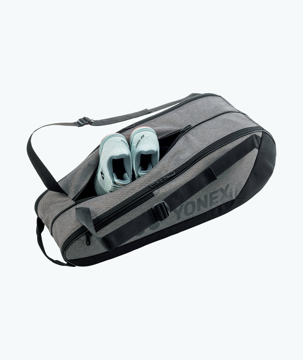 Yonex Team 6 Racket Bag Grey Black detail