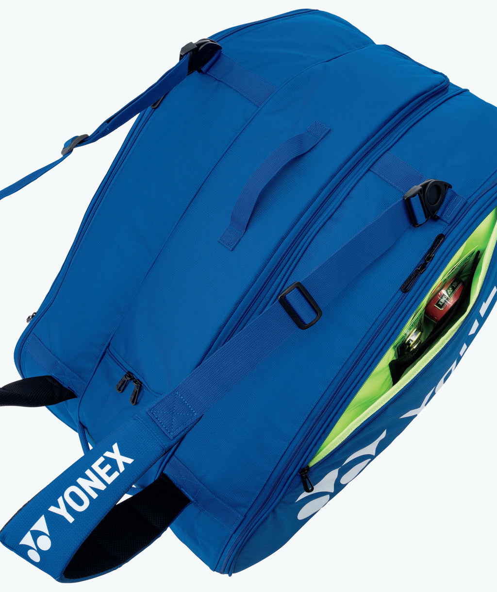 Yonex Pro 12 Racket Bag Cobalt Blue interior