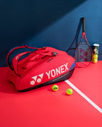 Yonex Pro 9 Racket Bag - Scarlet interior
