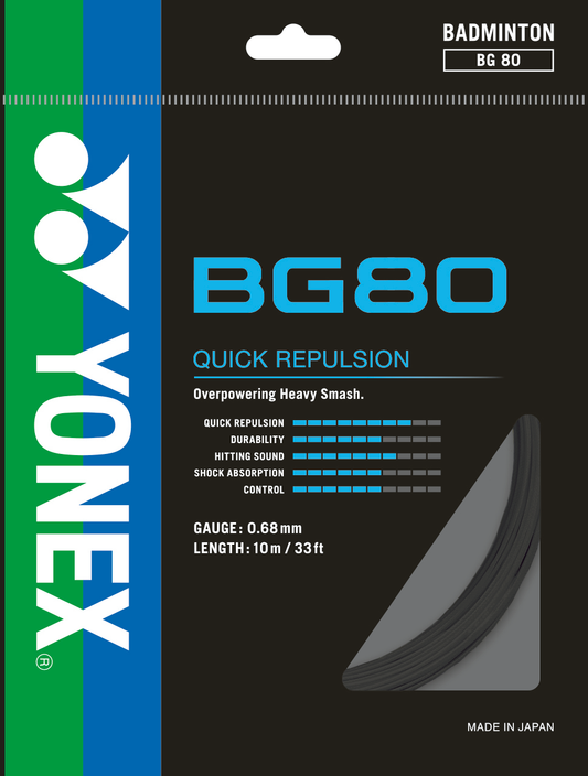 Yonex BG80 badminton string