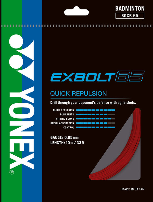Yonex EXBOLT 65 badminton string
