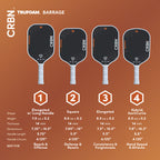 CRBN TruFoam Barrage paddle comparison