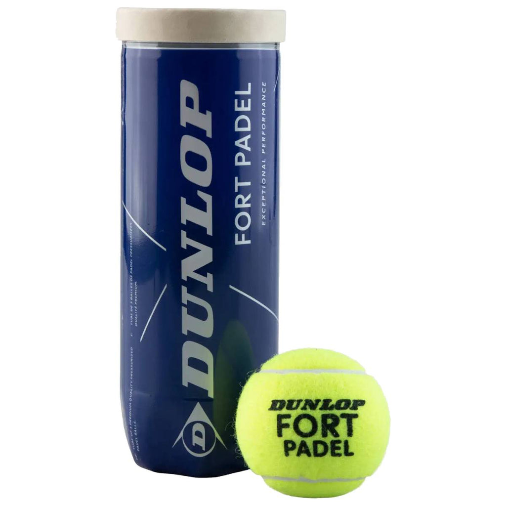 Dunlop Fort Padel Balls, 3-pack