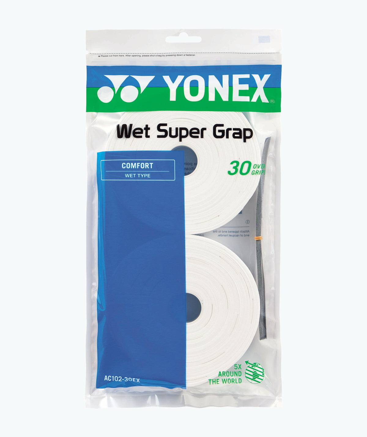 Yonex Super Grap 30 Pack - White