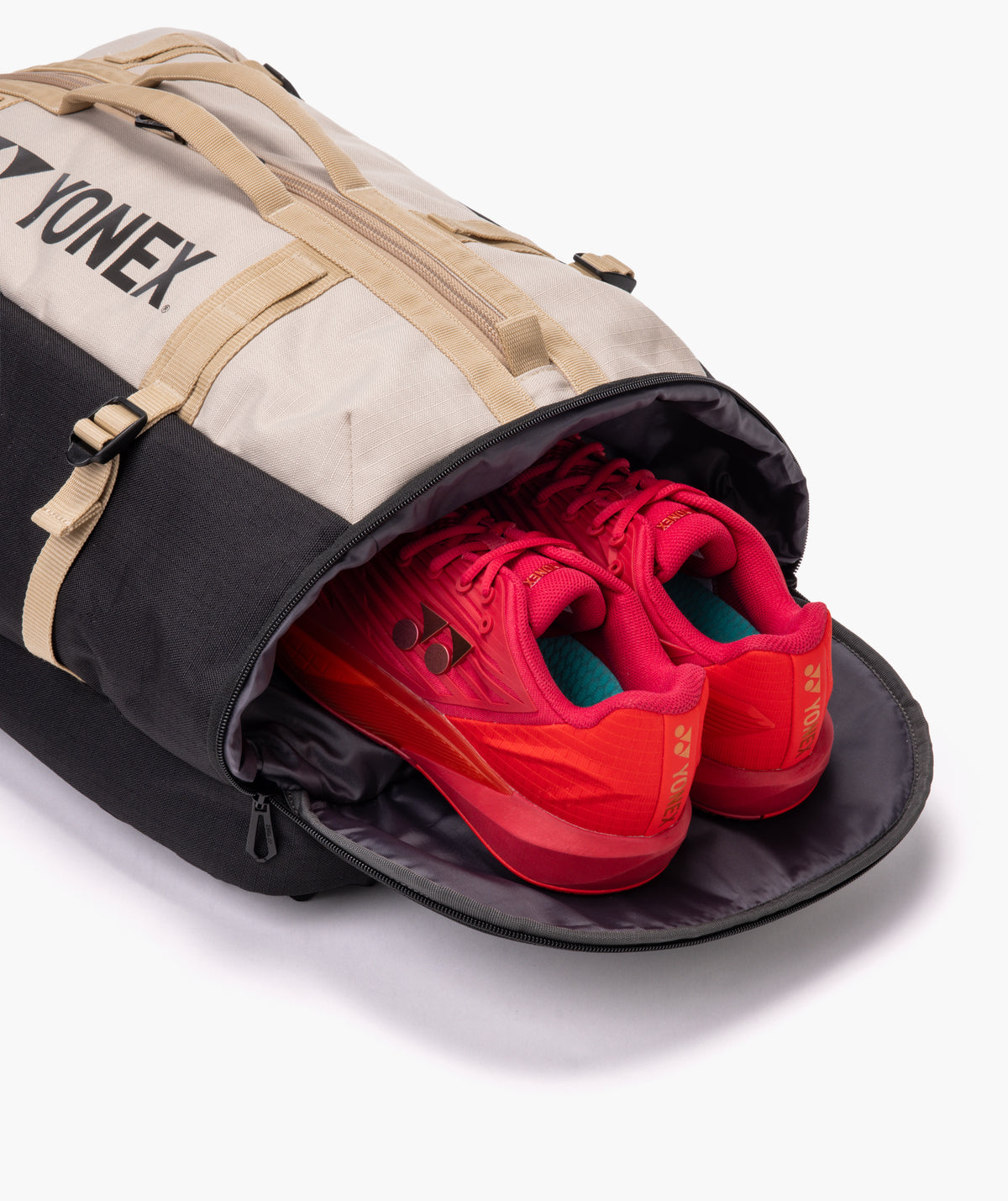 Yonex Gearlogic Backpack - Beige, detail