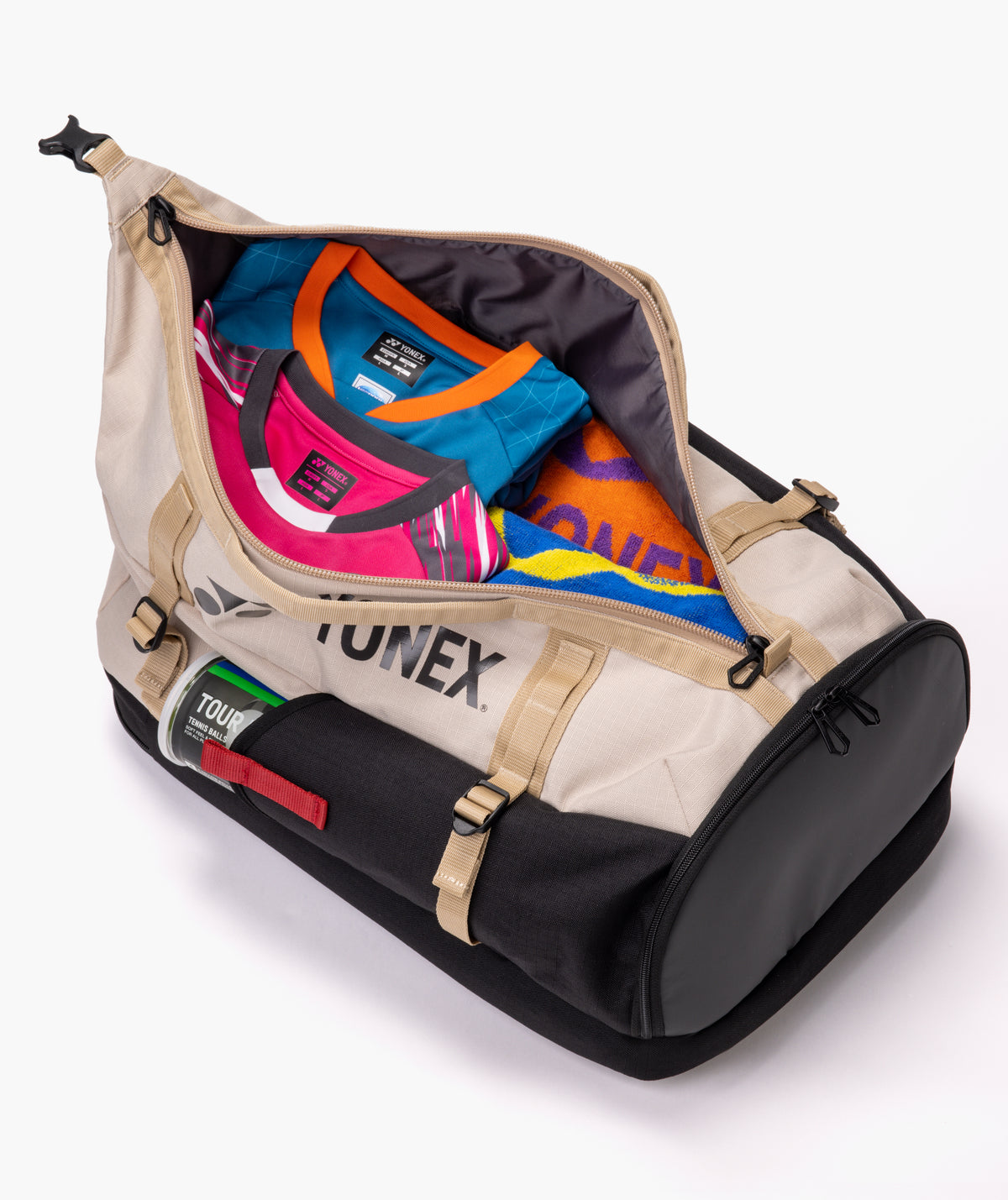 Yonex Gearlogic Backpack - Beige, interior