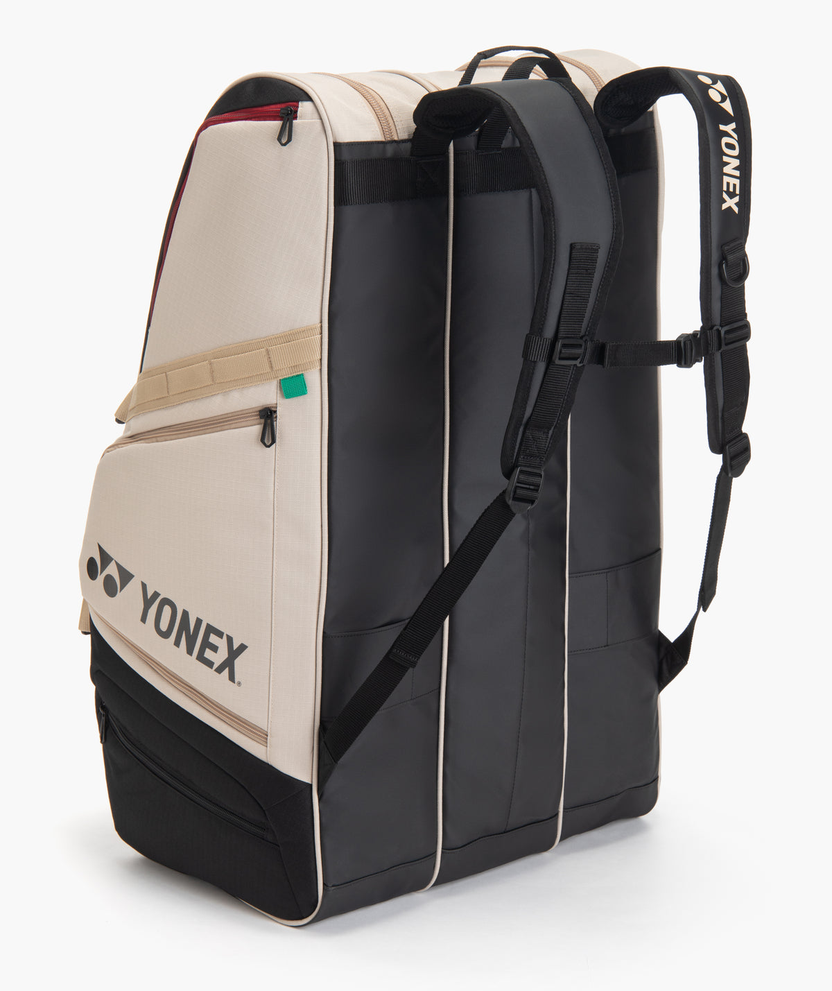 Yonex Gearlogic 12 Racket Bag - Beige, side view