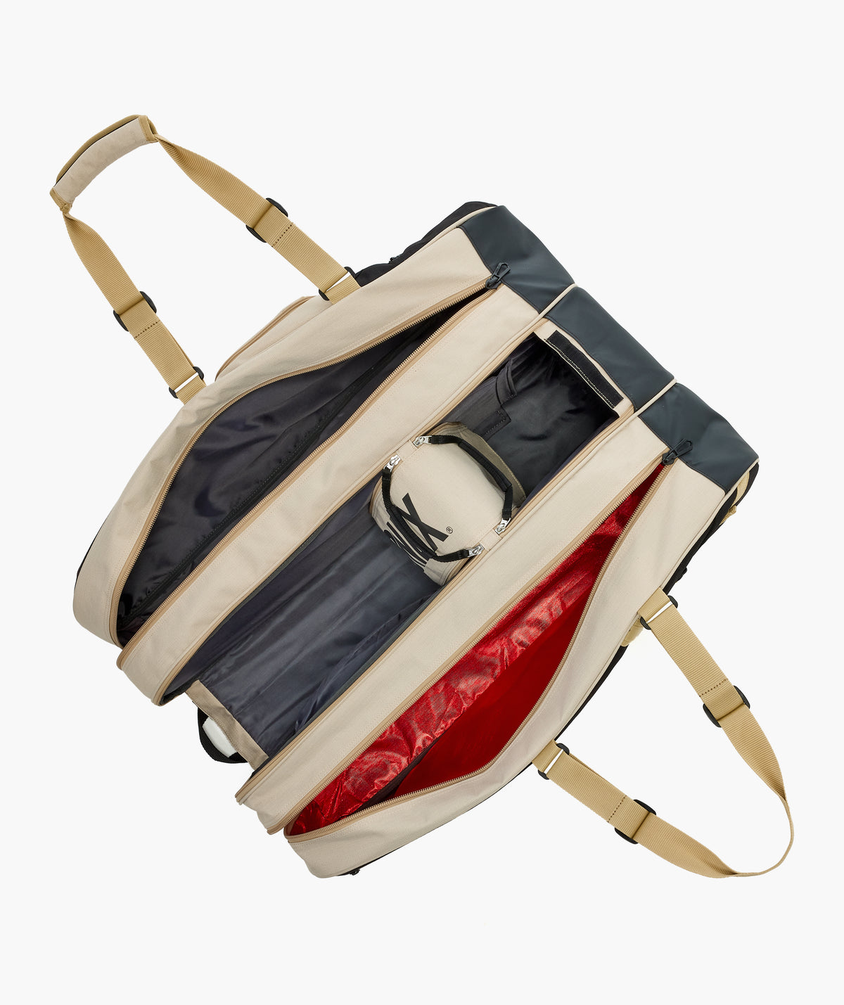 Yonex Gearlogic 12 Racket Bag - Beige, interior