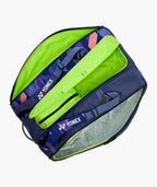 Yonex Pro 12 Racket Bag Midnight Navy zip detail