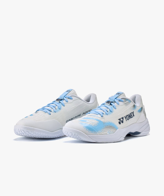 Yonex Power Cushion Cascade Accel Wide White/Light Blue - front