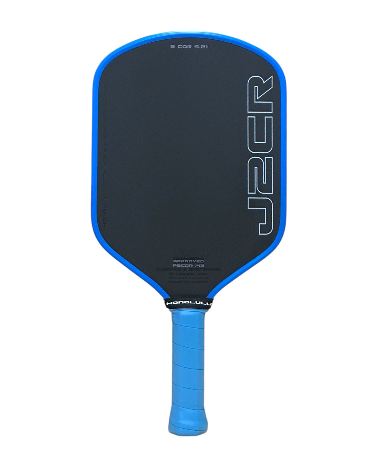 Honolulu J2CR 2.5 pickleball paddle Blue