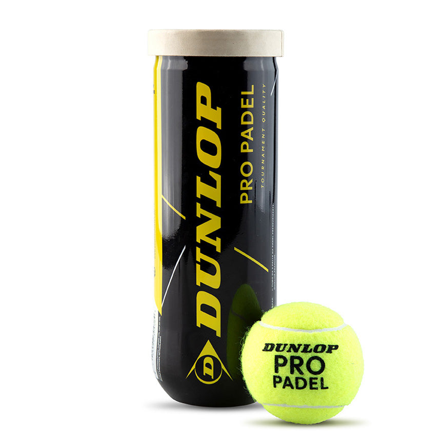Dunlop Pro Padel Balls, 3-pack