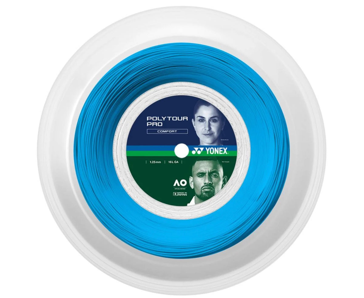 Yonex Poly Tour Pro 125 200m Reel - Blue