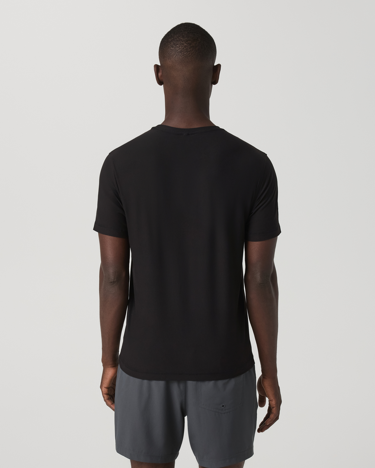 Vuori Strato Tech Tee - Black, back