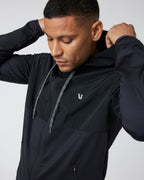 Vuori Sunday Element Jacket - Black, fabric detail