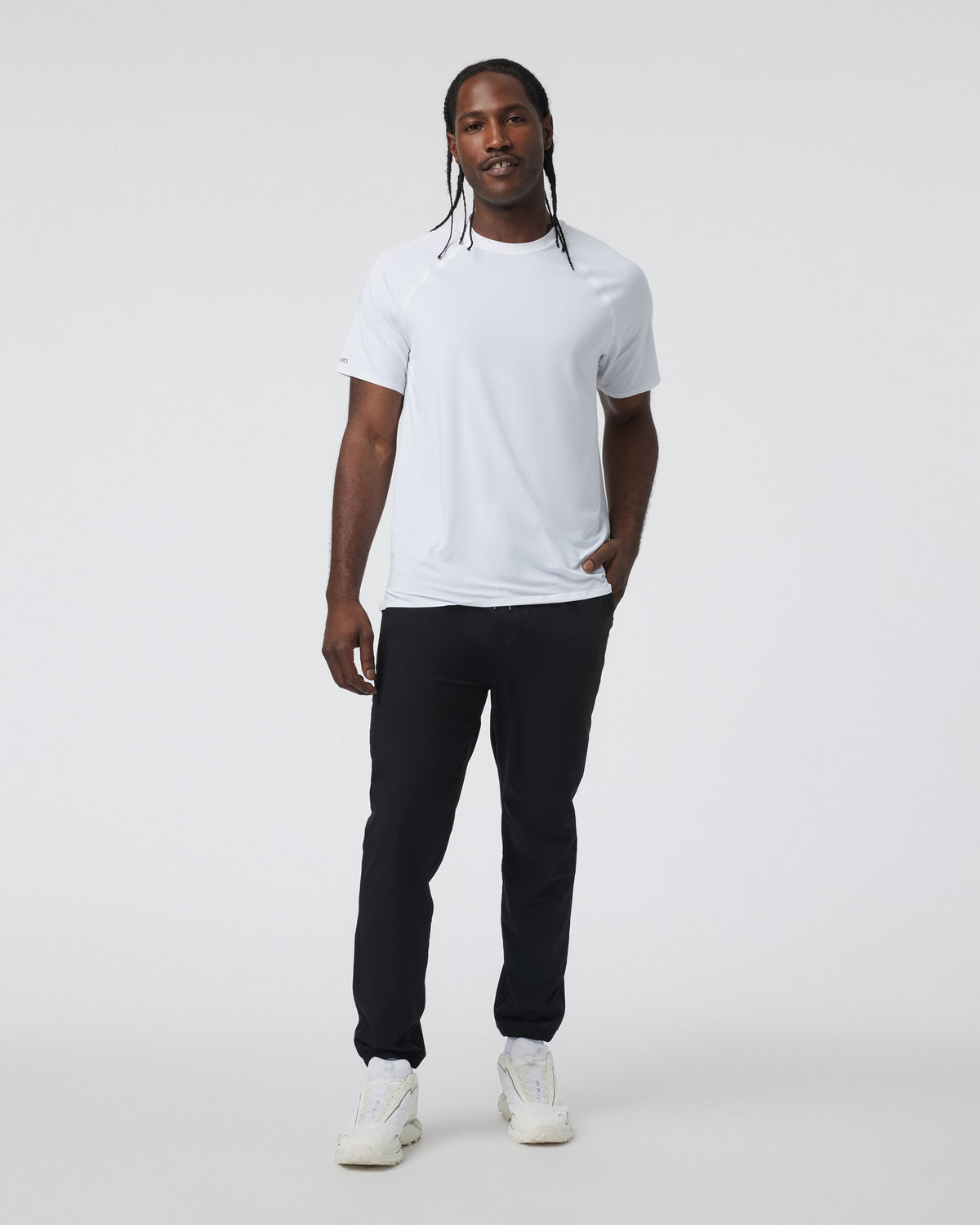 Vuori Kore Jogger Lined 28" - Black, full length