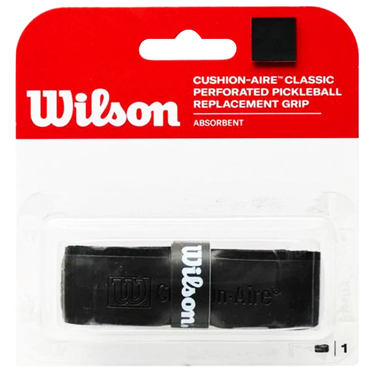 Wilson Pickleball Cushion-Aire replacement grip - Black