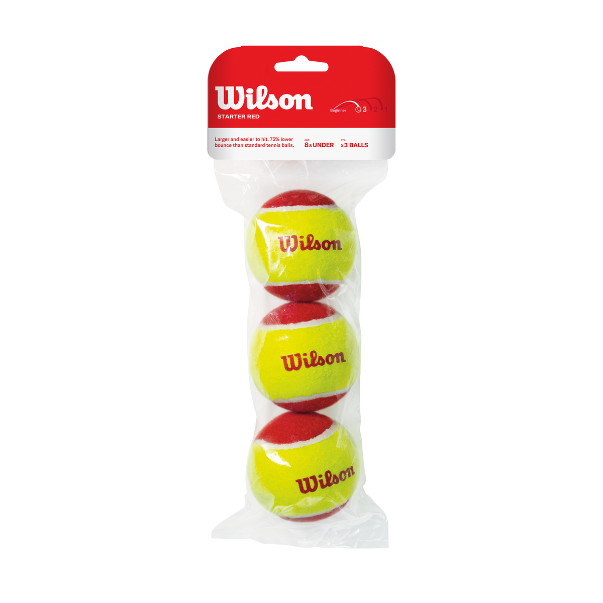 Wilson Starter Red Ball 3pack