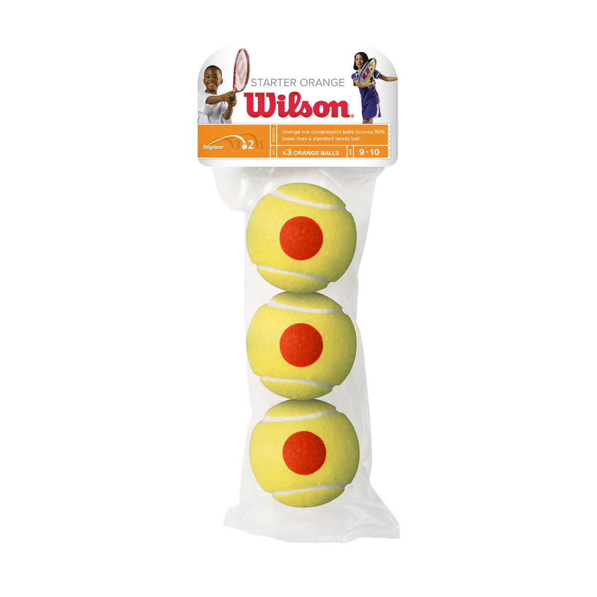 Wilson Starter Orange Ball 3pack