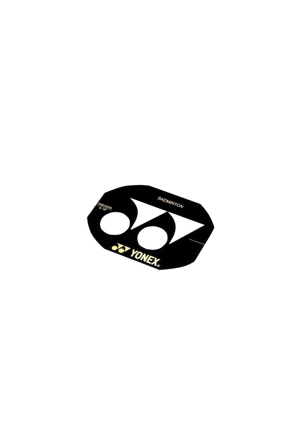 Yonex badminton racket stencil card