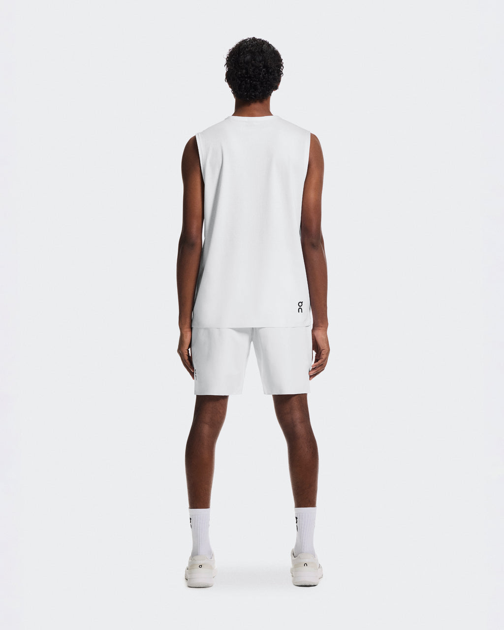 On 7" Court Shorts Men's White