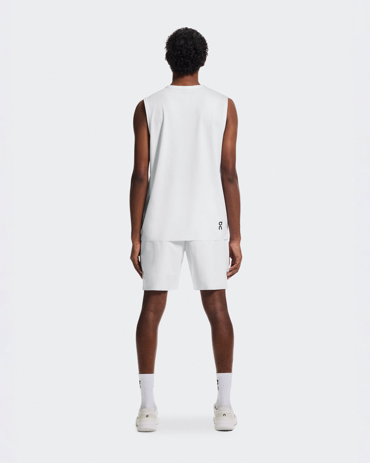 On 7" Court Shorts Men's White