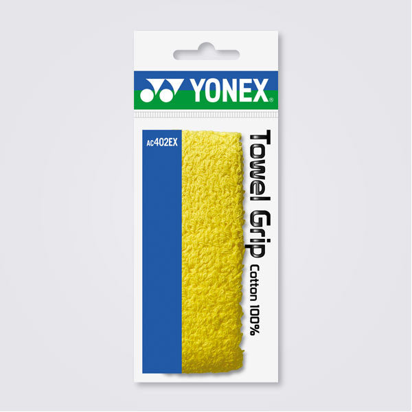 Yonex AC402EX towel grip colour range