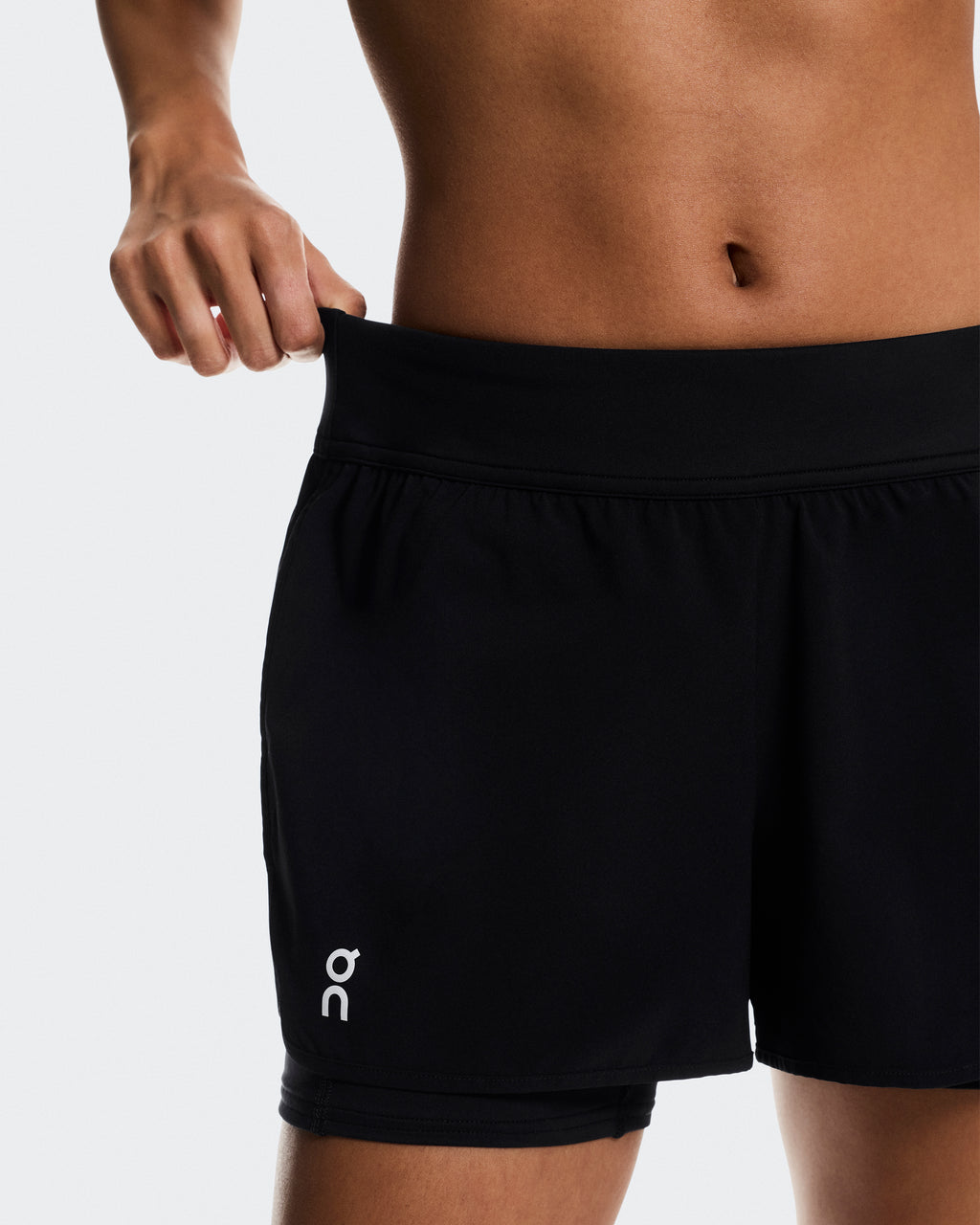 On 3" Court Shorts 2-in-1 Women's Black
