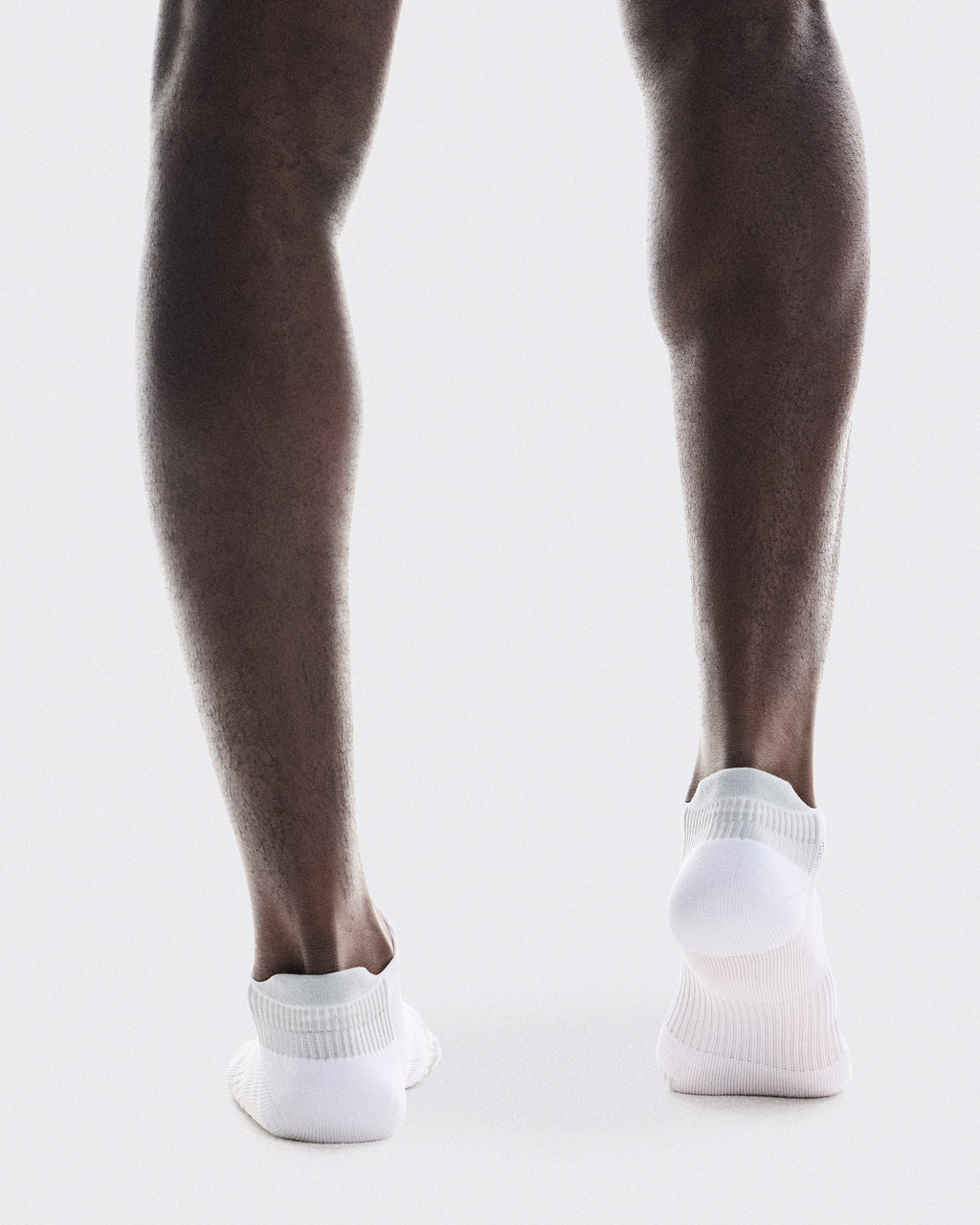 On Performance Run Sock Low White/Glacier