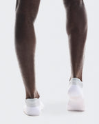 On Performance Run Sock Low White/Glacier