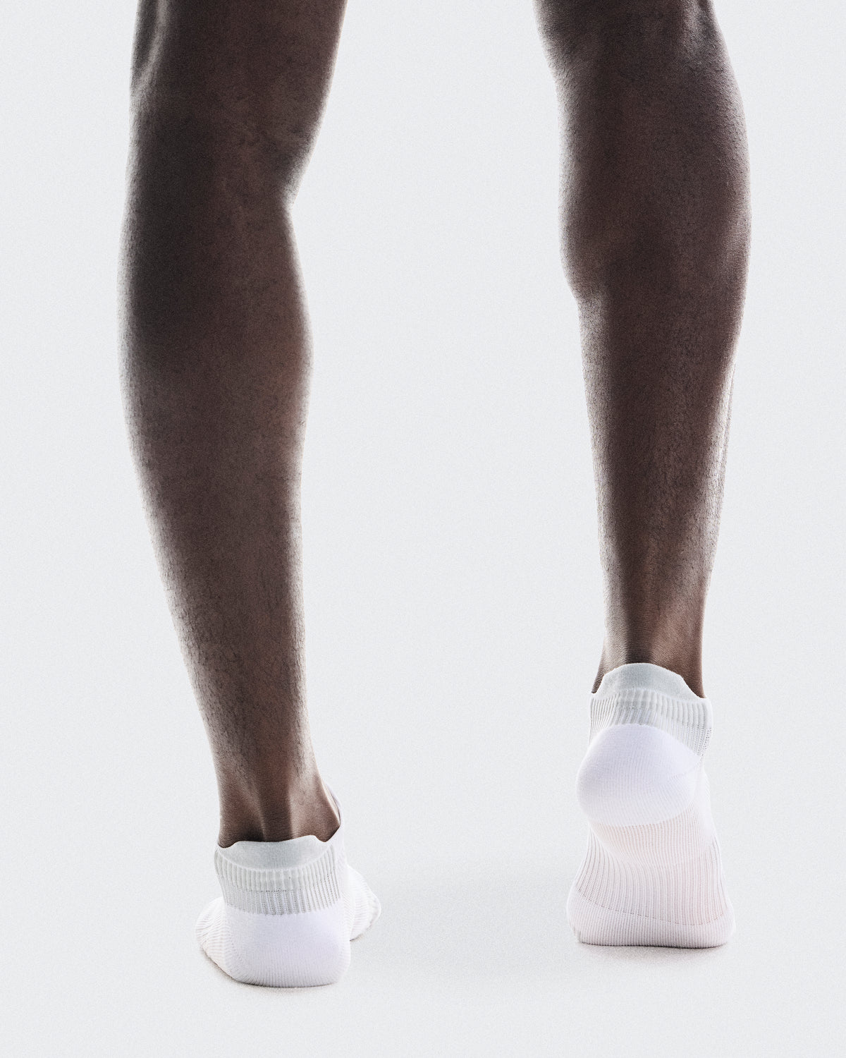 On Performance Run Sock Low White/Glacier