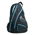 Franklin pickleball sling backpack grey blue trim