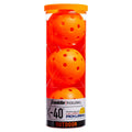 Franklin X-40 outdoor pickleball lava 3 pack tube