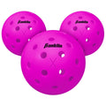 Franklin X-40 outdoor pickleball purple 3 pack tube