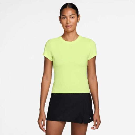 Nike W NKCT DF ADVTG SS TOP - Lt Lemon Twist/Lt Lemon Twist