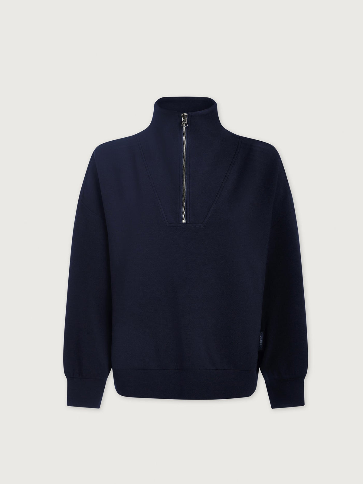 Varley Hawley half zip sweat navy