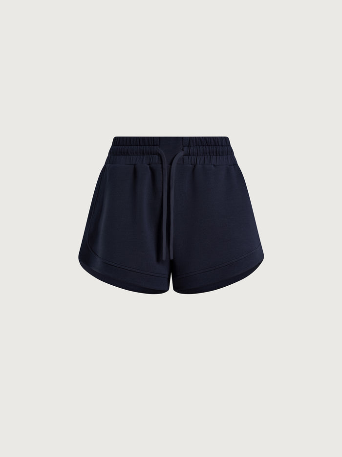Varley Ollie High Rise Short 3.5 - Navy