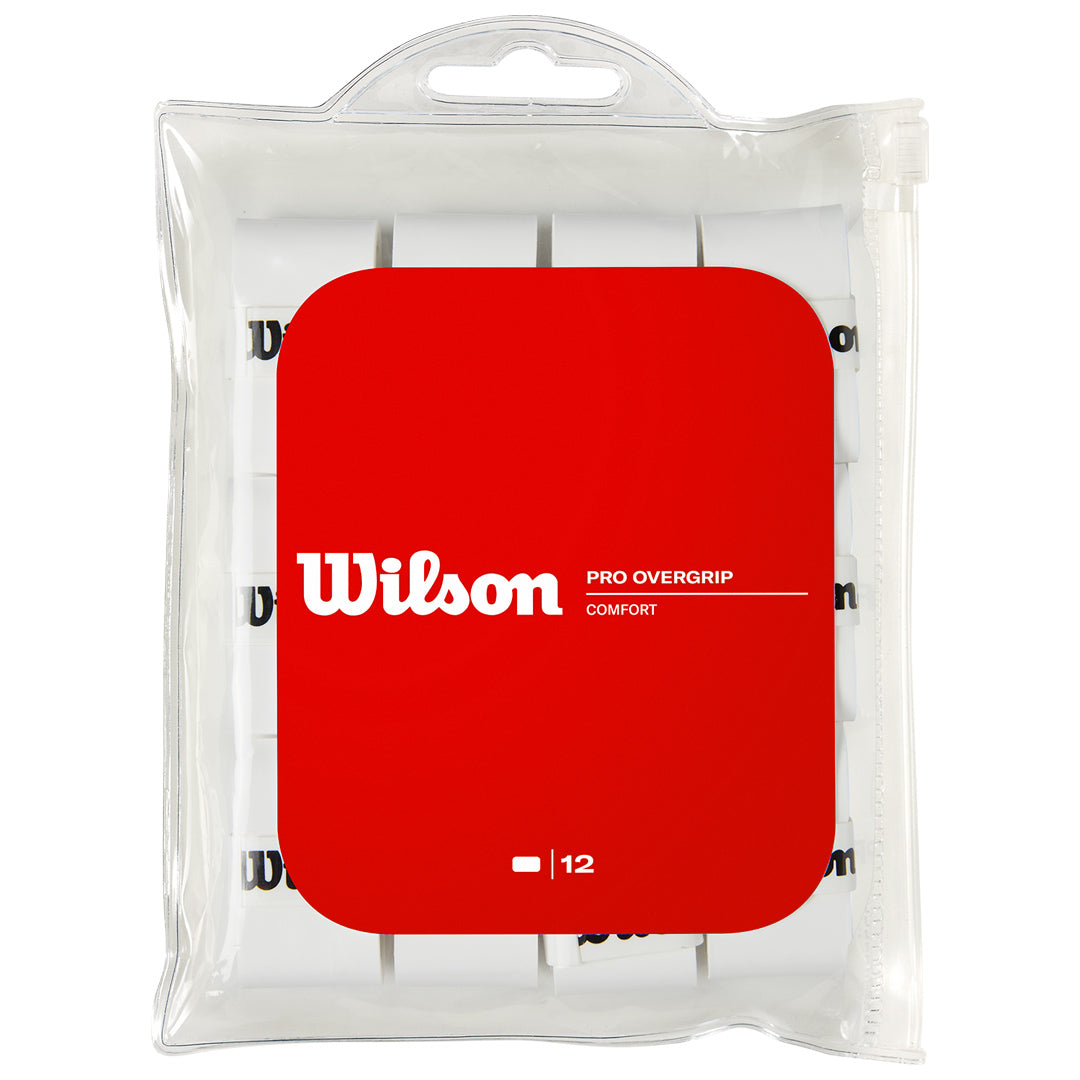 Wilson Pro Overgrip 12 pack white
